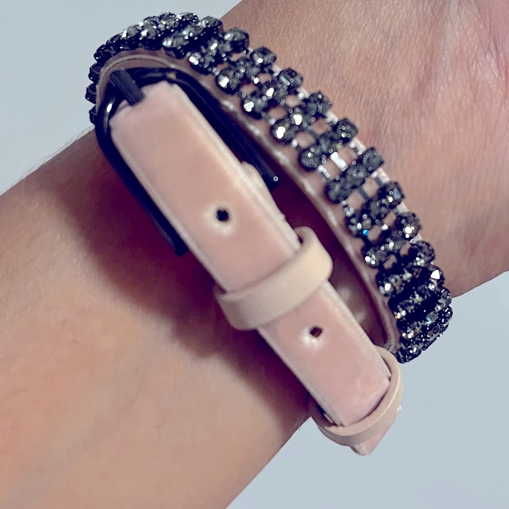 Embellished Tory Burch Bracelet/chocker - Picture 9 of 10